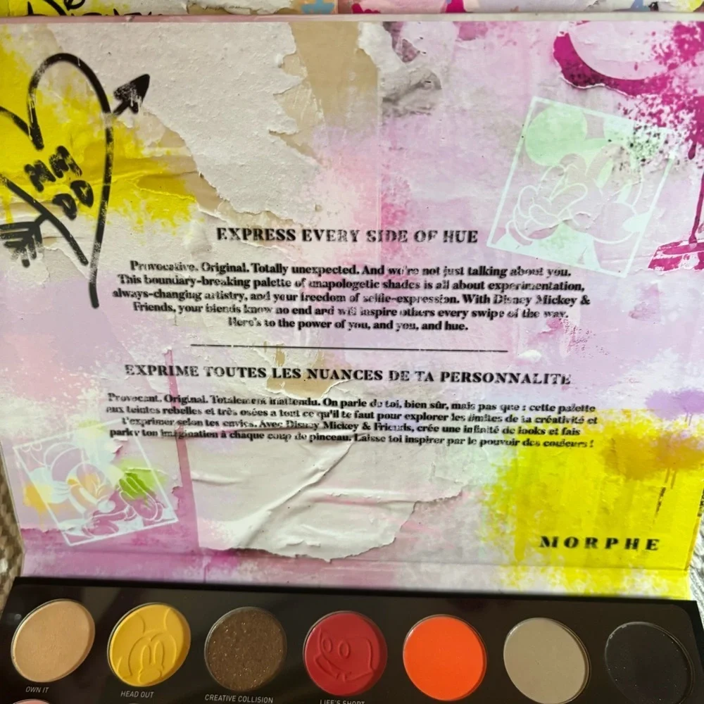 Morphe colorful mickey